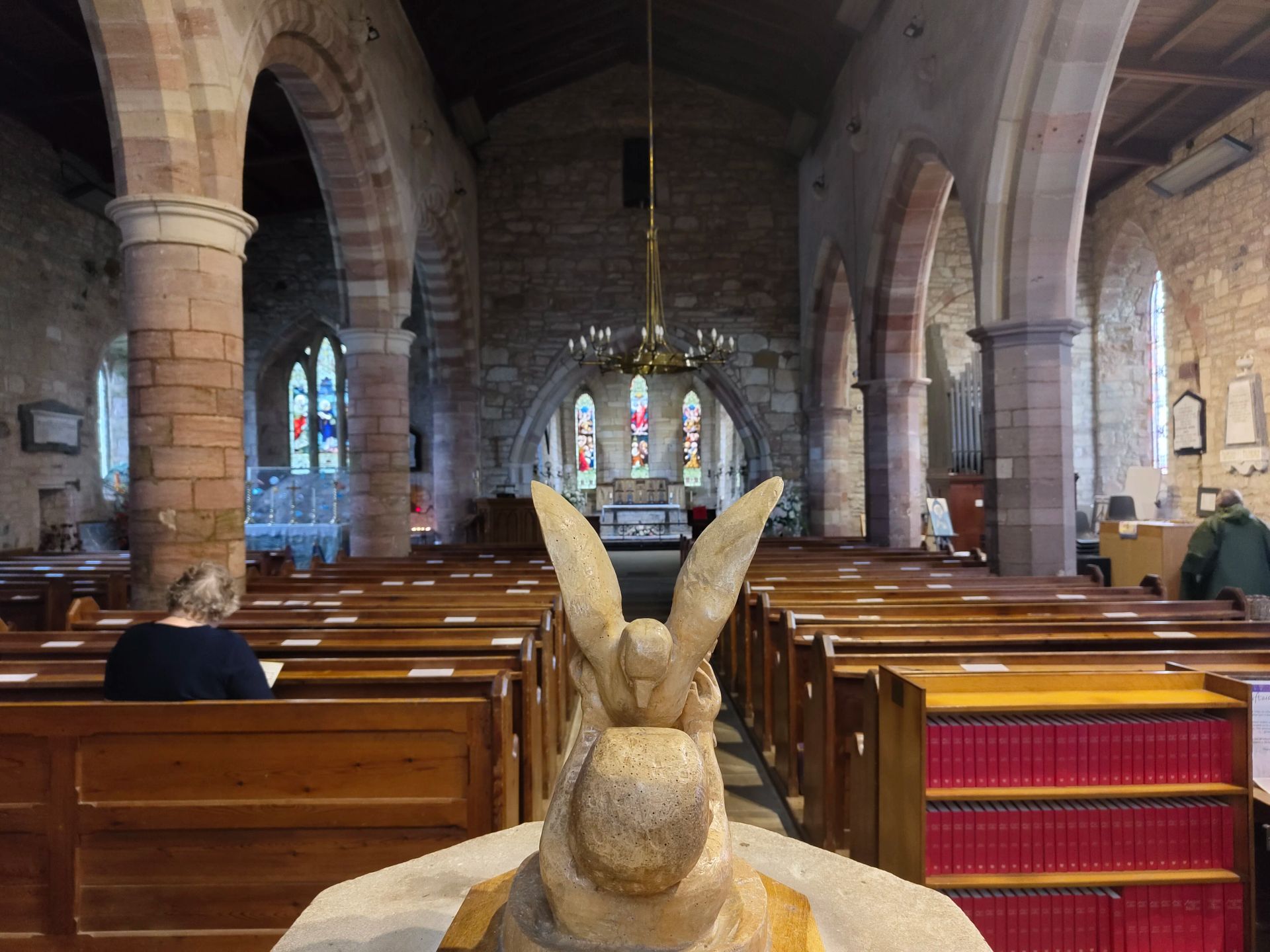Calm and peaceful church
