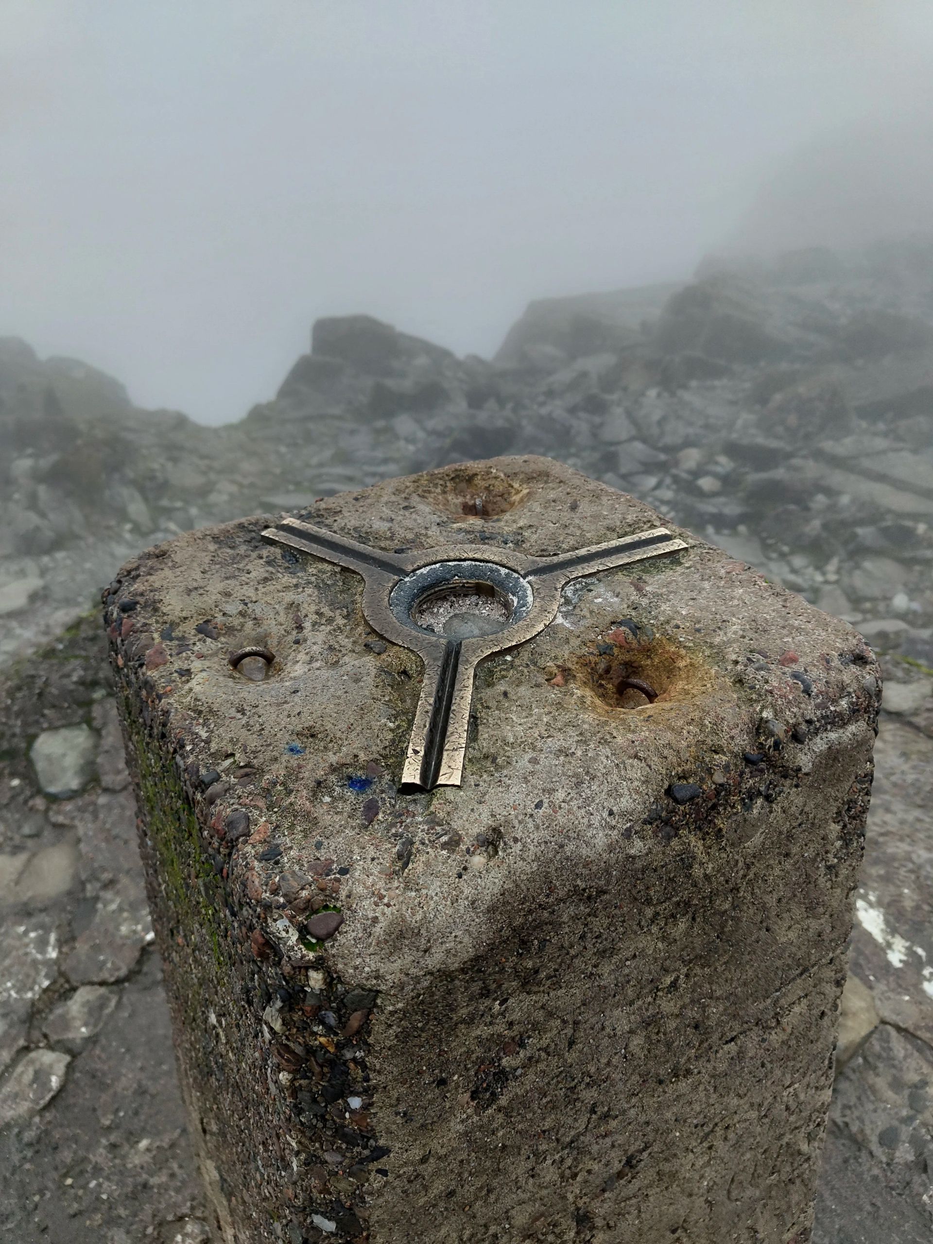 On the top of Ben Nevis