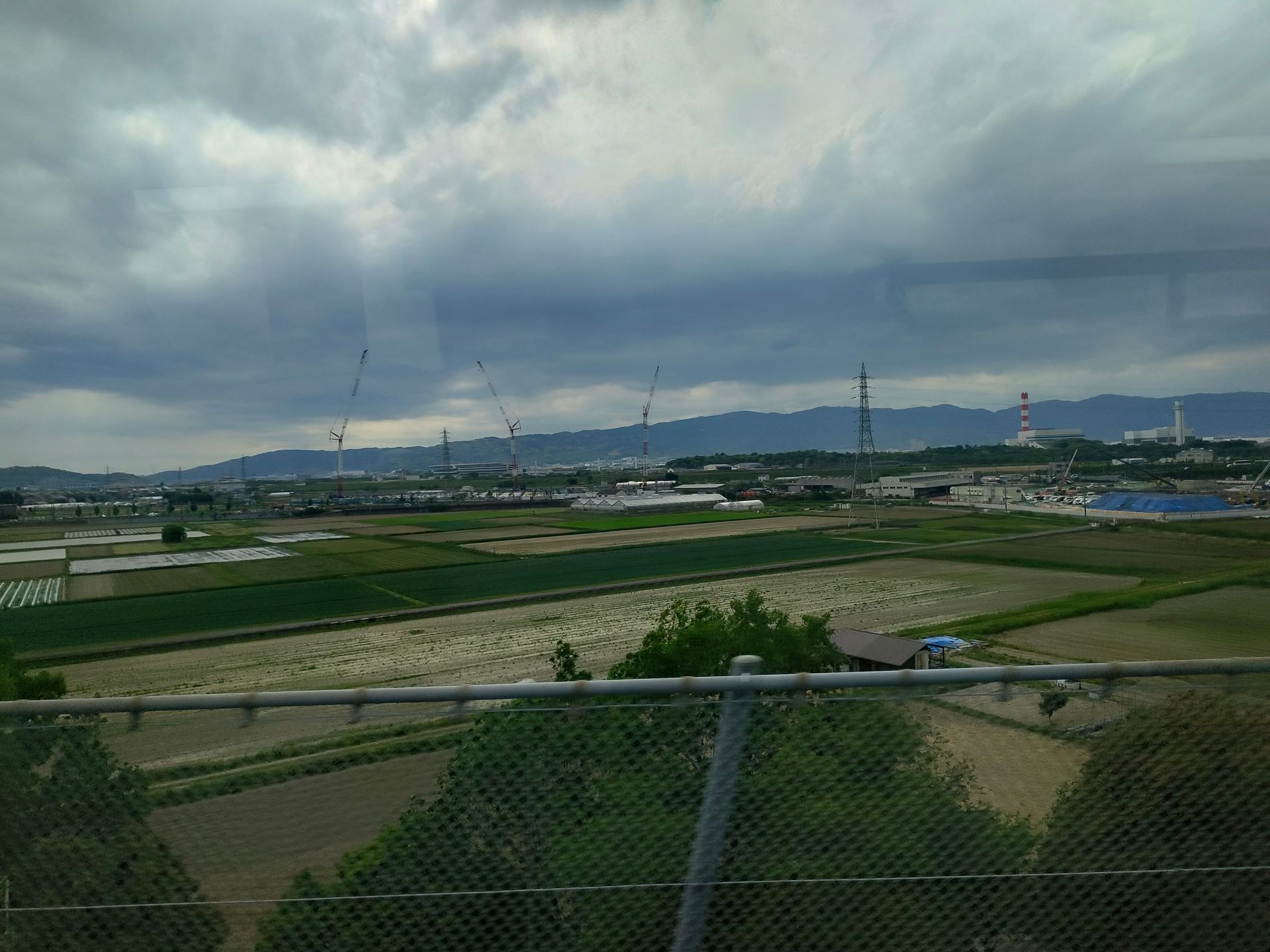 Blick in Richtung Berge