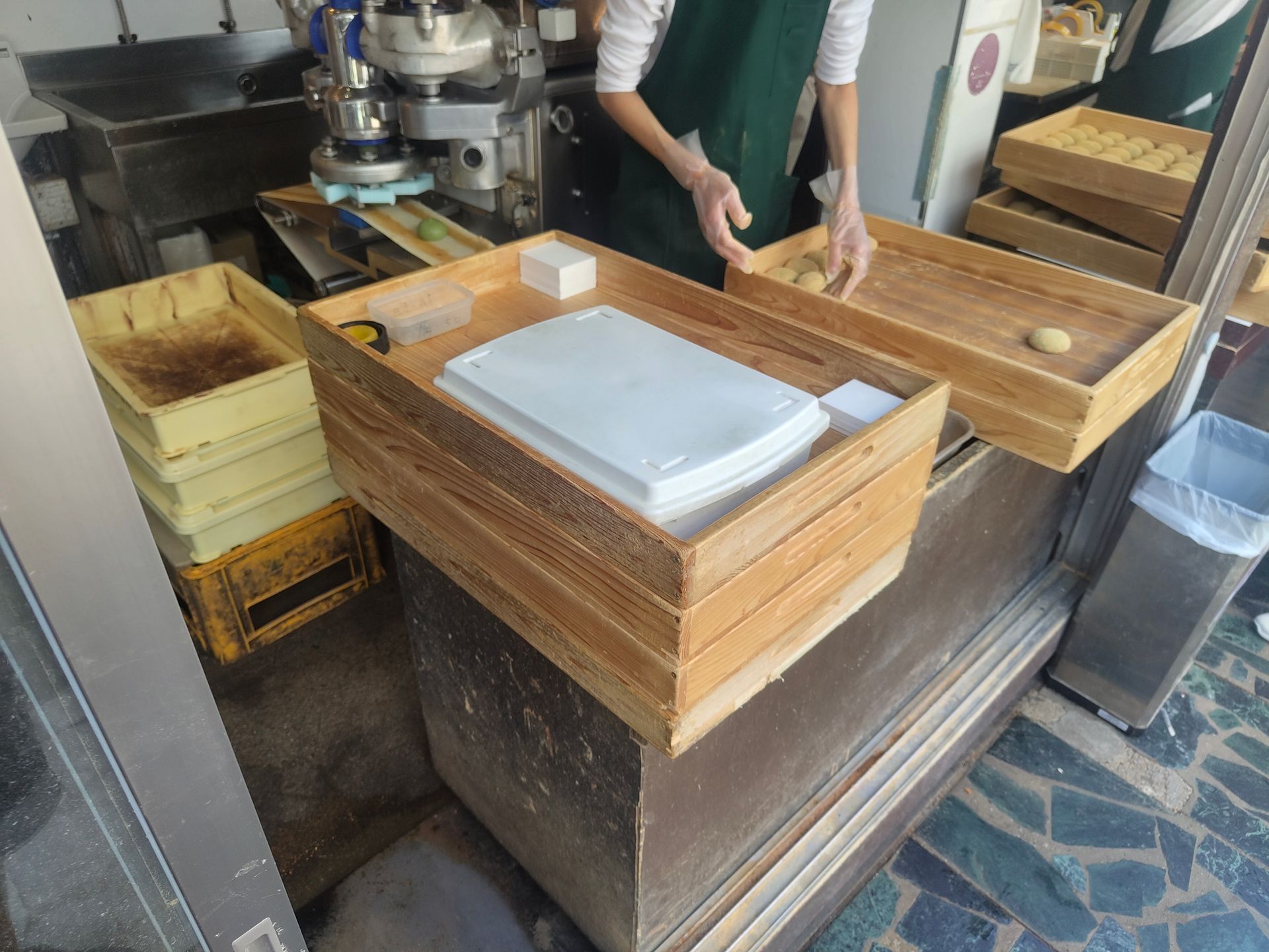 Herstellung und Verkauf der Mochi