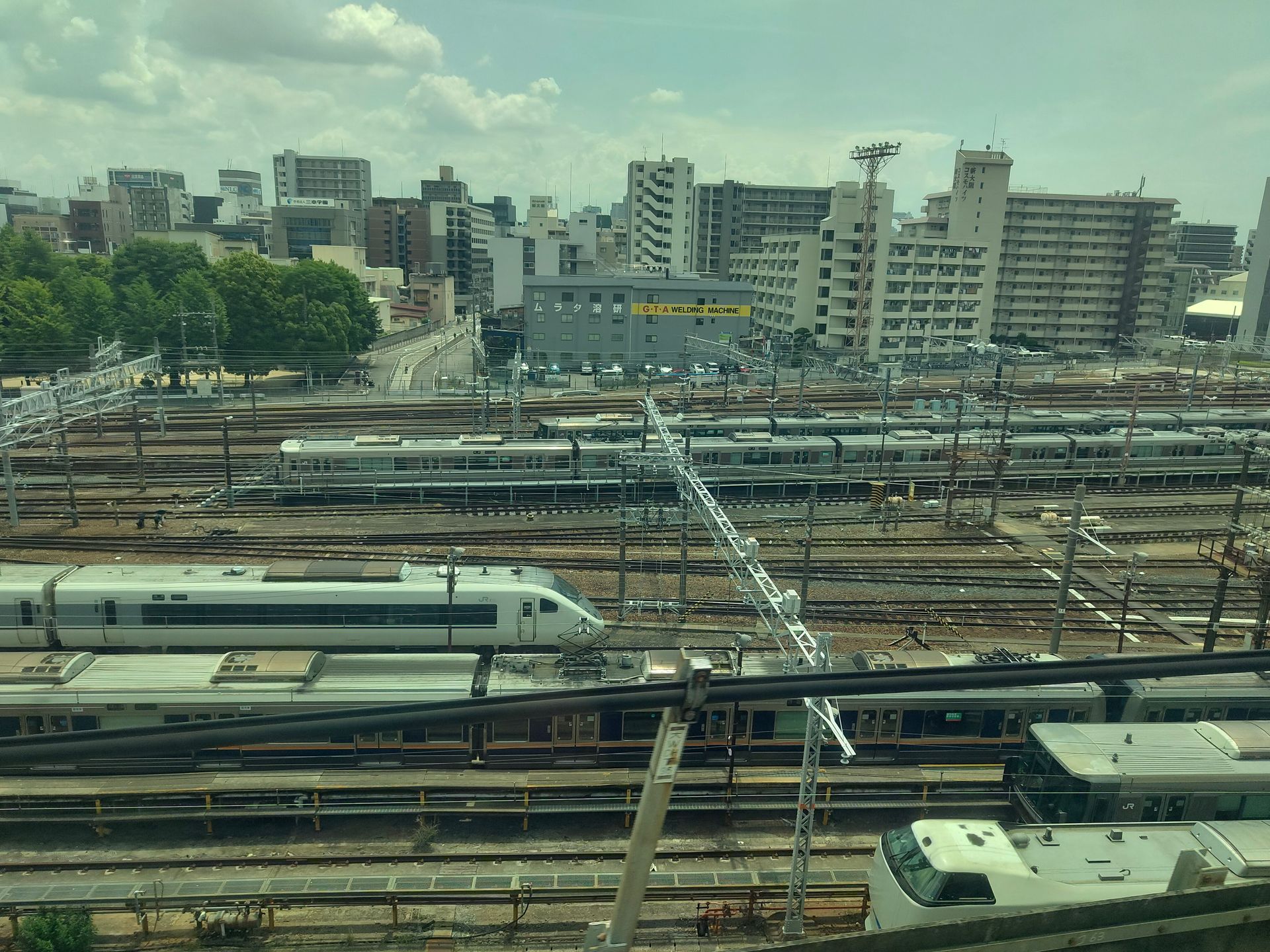 Einfahrt nach Himeji